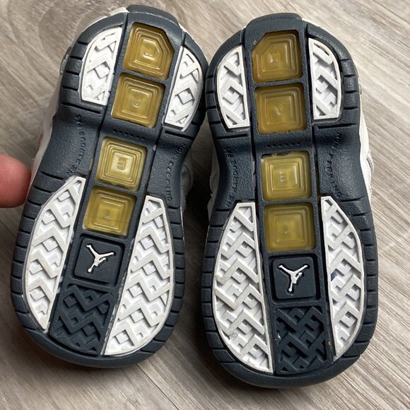 Nike Air Jordan 310086-102‎ White Shoes Sneakers Baby Size 3C - Picture 6 of 6